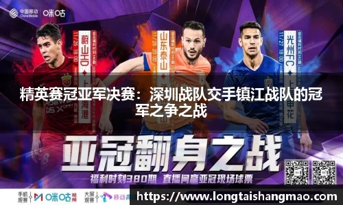 精英赛冠亚军决赛：深圳战队交手镇江战队的冠军之争之战